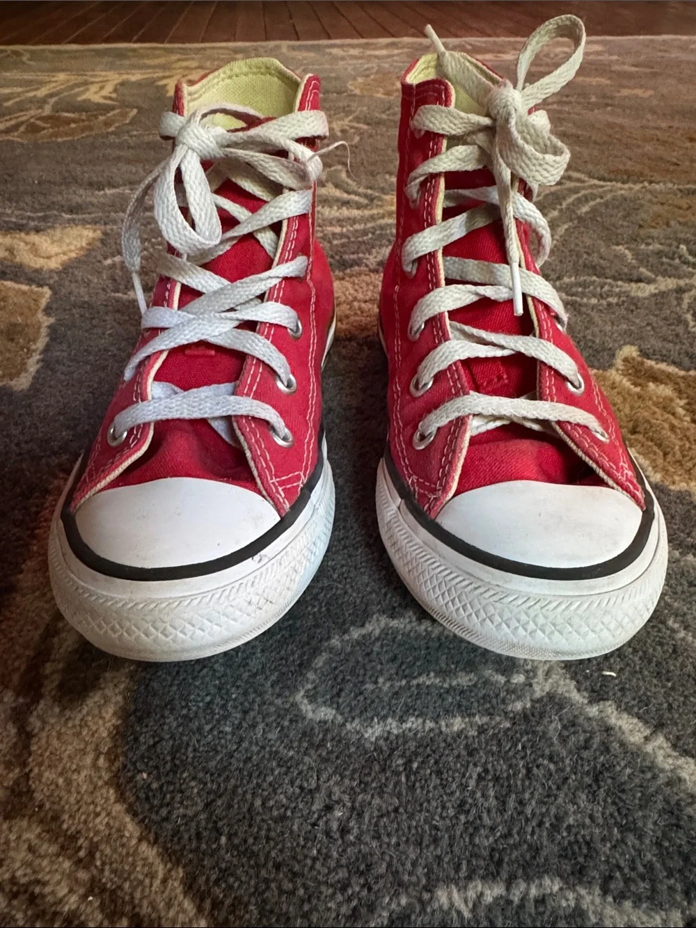 Converse kids red